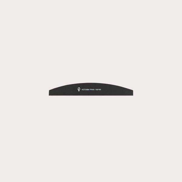 NAIL FILE 100/180 BLACK, CRESCENT