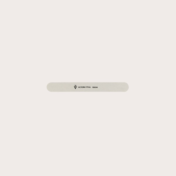 NAIL FILE 180/240 STRAIGHT, WHITE