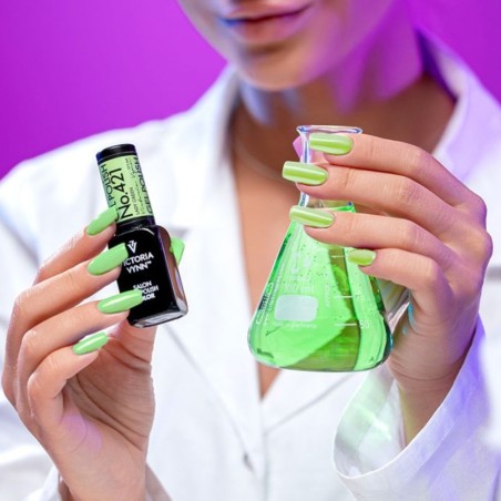 Gel Polish 421 Lady Green