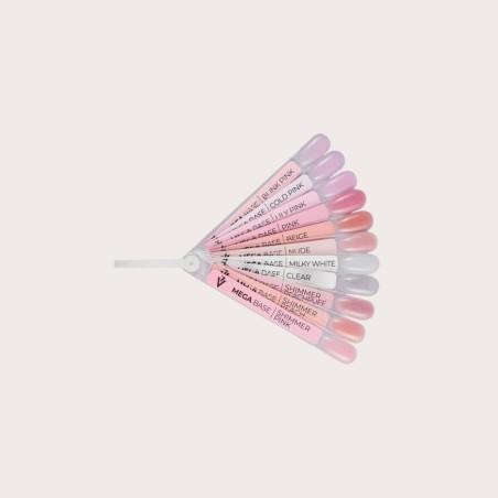 VV Mega Base Nudes Color Chart