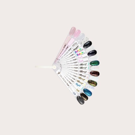 VV Color Chart Gel Polish Tops