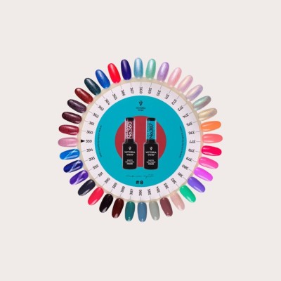 VV Gel Polish Color Chart 8 359-394