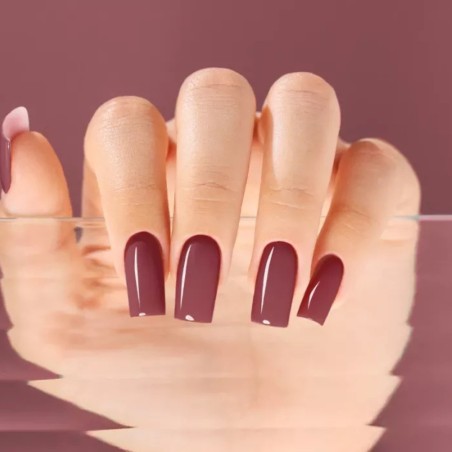 Gel Polish 434 Blush Rush | Rosa Marrón Elegante y Atemporal