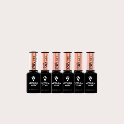Pack Promocional de 6 colores Poligel Líquido 15 ml