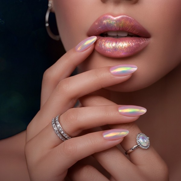 Polvos DUST Aurora | Efecto Aurora Multicolor para Uñas