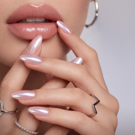 Polvos DUST Donut Glazed | Efecto Wet Look Perlado para Uñas