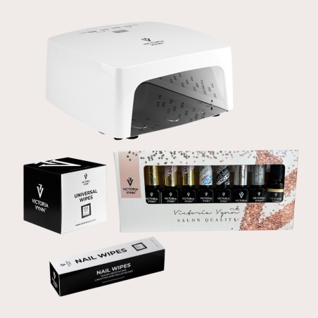 Pack Nail Essentials Set Promo con lámpara Multiled inalámbrica y 8 imprescindibles para manicura profesional