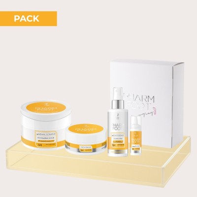 Pack PHARM FOOT Manuka con 4 productos para el cuidado profesional de los pies y Rescue Essence gratis