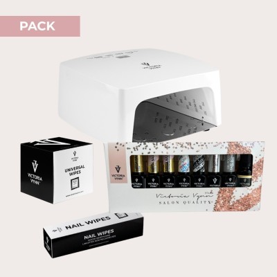 Pack Nail Essentials Set Promo con lámpara Multiled inalámbrica y 8 imprescindibles para manicura profesional