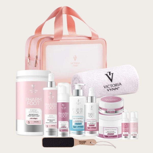 Pack profesional de pedicura spa con agua Pharm Foot protocolo Spa Experience