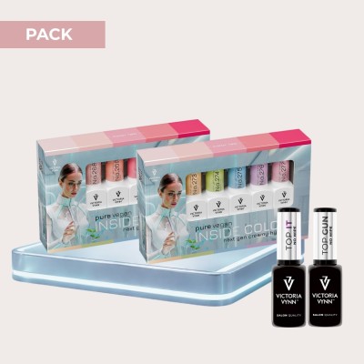 Pack Pure Vegan Creamy Hybrid INSIDE COLOR | Victoria Vynn
