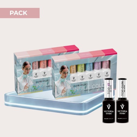 Pack Pure Vegan Creamy Hybrid INSIDE COLOR | Victoria Vynn