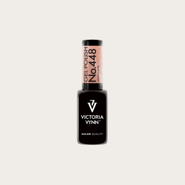 Gel Polish 448 Milky Latte cat eye nude Victoria Vynn