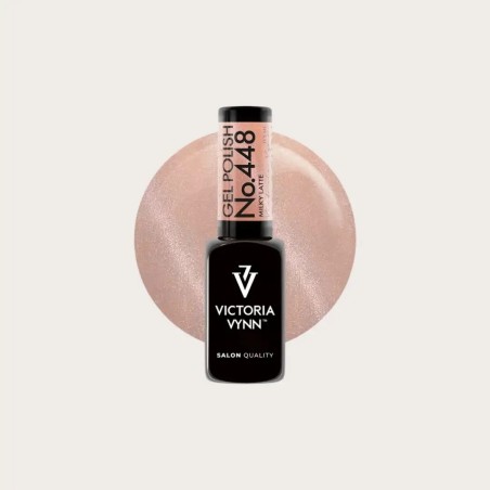 Gel Polish 448 Milky Latte Cat Eye Nude | Victoria Vynn