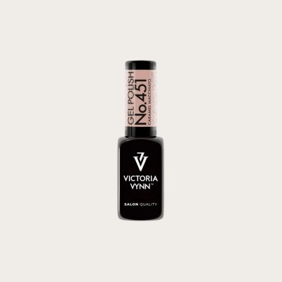 Gel Polish 451 Caramel Macchiato marrón caramelo Victoria Vynn