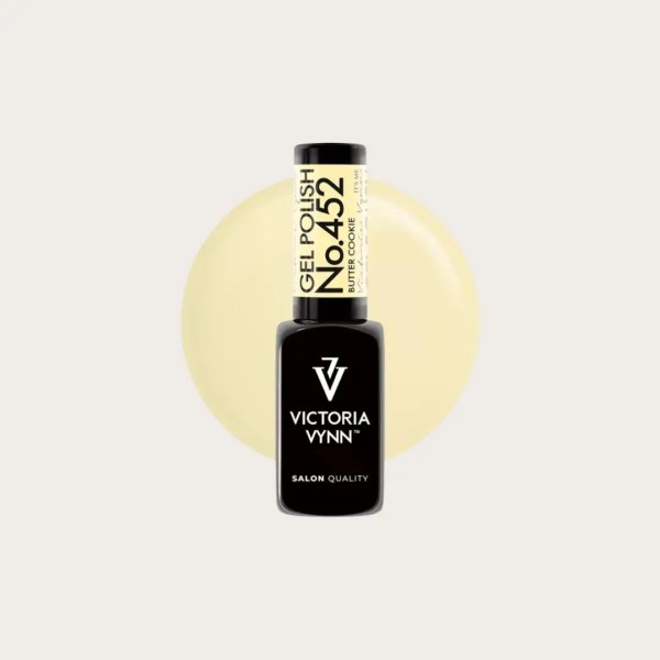 Gel Polish 452 Butter Cookie Amarillo Pastel | Victoria Vynn
