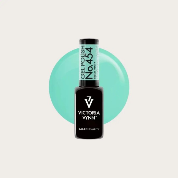 Gel Polish 454 Fresh Minty Verde Menta | Victoria Vynn
