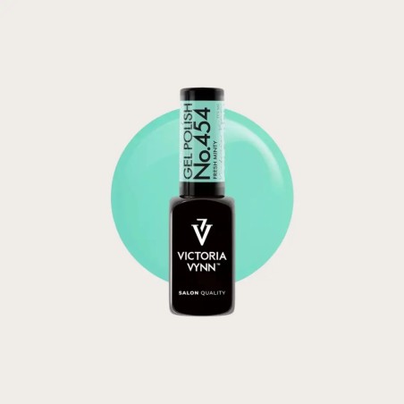 Gel Polish 454 Fresh Minty Verde Menta | Victoria Vynn