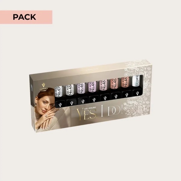 Pack colección YES I DO Gel Polish bridal Victoria Vynn
