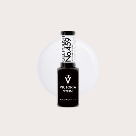 Gel Polish 459 Wedding Dress Blanco Bridal | Victoria Vynn