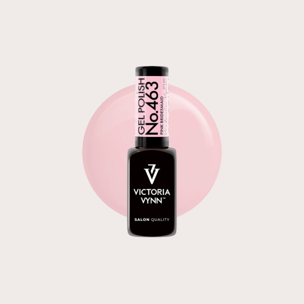 Gel Polish 463 Pink Bridesmaid Rosa Bridal | Victoria Vynn