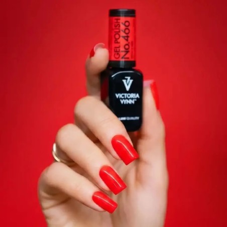 Gel Polish 466 Devil’s Red Rojo Frambuesa | Victoria Vynn