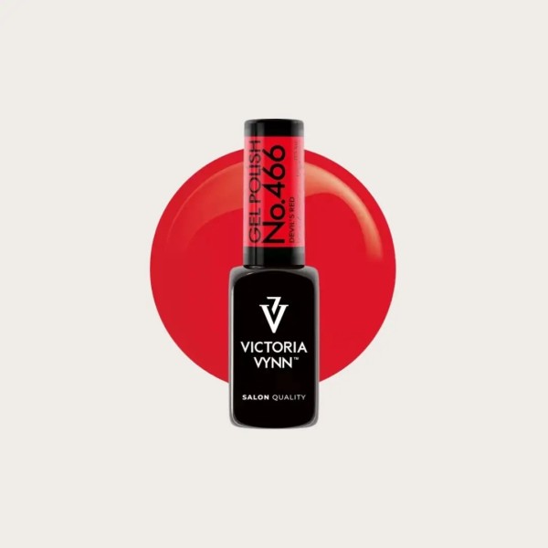Gel Polish 466 Devil’s Red Rojo Frambuesa | Victoria Vynn