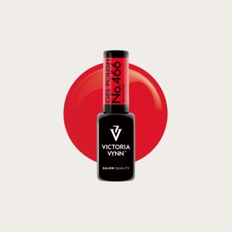 Gel Polish 466 Devil’s Red Rojo Frambuesa | Victoria Vynn