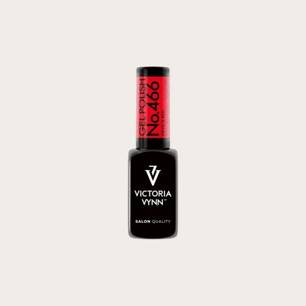 Gel Polish 466 Devil’s Red rojo frambuesa Victoria Vynn