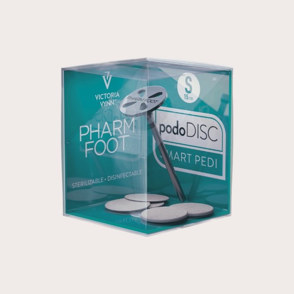 SMART PEDI PODO DISC con limas desechables Pharm Foot
