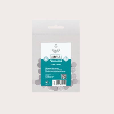 Smart Pedi Podo File Foam Layer limas adhesivas desechables 2