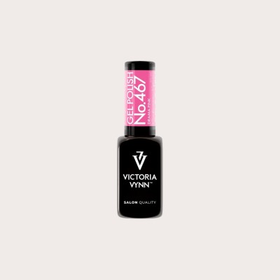 Gel Polish 467 Drama Pink Victoria Vynn esmalte semipermanente rosa neón frío