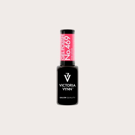 Gel Polish 469 Pink Affair Victoria Vynn esmalte semipermanente rosa coral neón