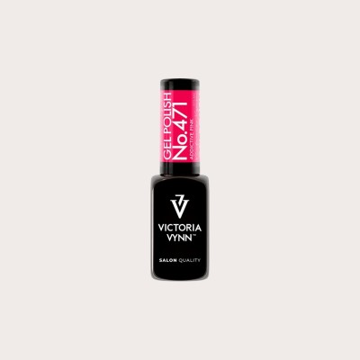 Gel Polish 471 Addictive Pink Victoria Vynn esmalte semipermanente magenta neón