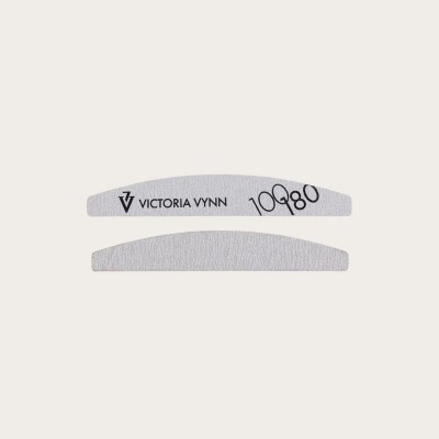 Pack 10 Limas White Crescent 100/180 Victoria Vynn para uñas de gel, acrílico y acrylgel 2