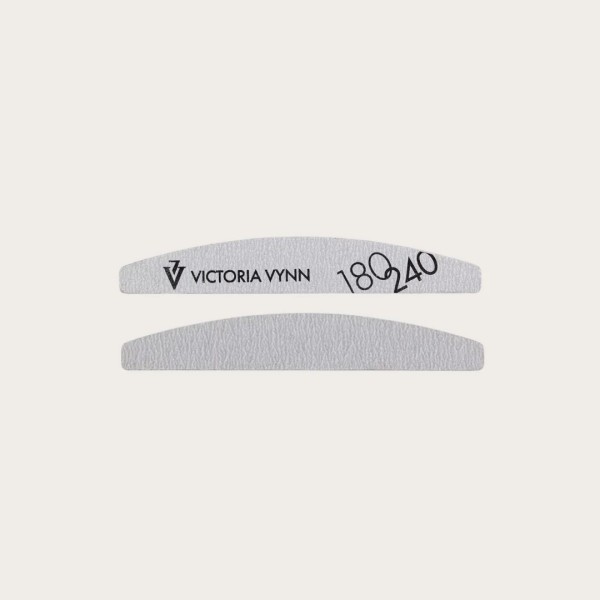 Lima White Crescent 180/240 Victoria Vynn para uñas naturales, gel y acrylgel