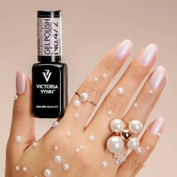 Gel Polish 472 Pearlover 8 ml | Rosa Perlado Elegante | Victoria Vynn