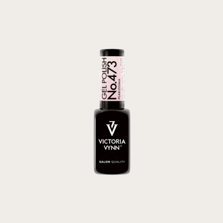 Gel Polish 473 Pearlissima Victoria Vynn esmalte semipermanente rosa perlado con reflejos dorados