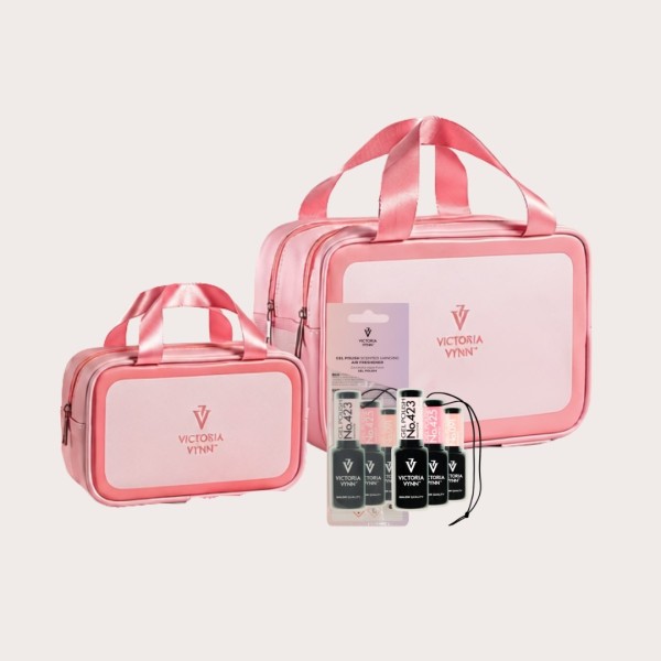 Pack Experience Victoria Vynn con neceser dúo rosa y ambientador colgante