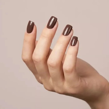 Pure Vegan Creamy Hybrid 045 Cocoa Creme manicura marrón chocolate profesional