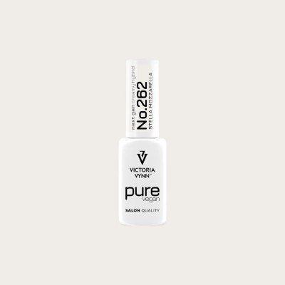 Pure Vegan Creamy Hybrid 262 Stella Mozzarella esmalte híbrido vegano blanco