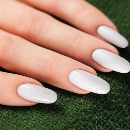 Pure Vegan Creamy Hybrid 262 Stella Mozzarella manicura blanca lechosa