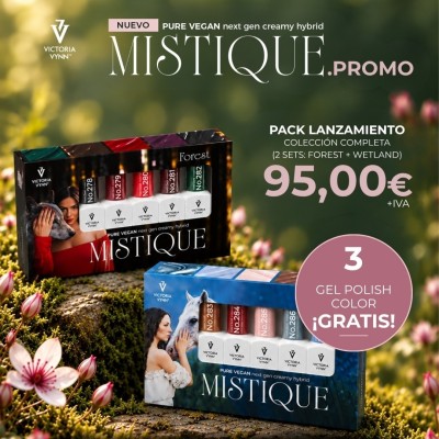 Pack de 10 tonos Pure Vegan MISTIQUE FOREST y WETLAND Victoria Vynn 2