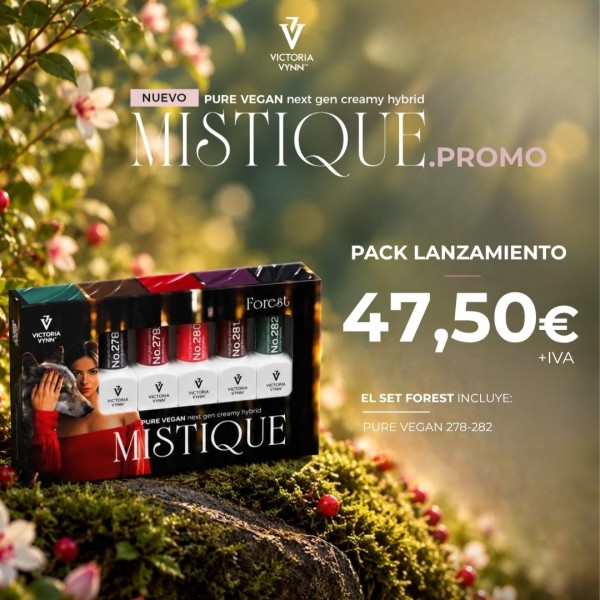 Pack de 5 tonos Pure Vegan MISTIQUE FOREST Victoria Vynn 278-282