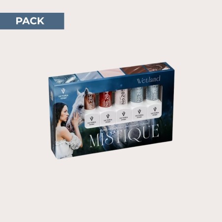 Pack de 5 tonos Pure Vegan MISTIQUE WETLAND Victoria Vynn 283-287
