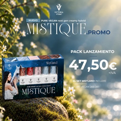 Pack de 5 tonos Pure Vegan MISTIQUE WETLAND Victoria Vynn 283-287 2