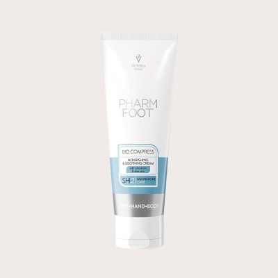 Bio Compress de Pharm Foot, crema en tubo de 250 ml, nutritiva y calmante