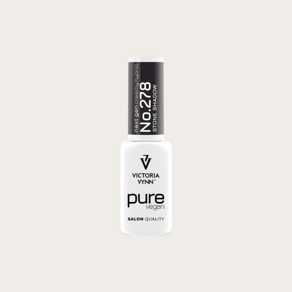 Esmalte semipermanente Pure Vegan Creamy Hybrid 278 Stone Shadow Victoria Vynn bote de 8 ml