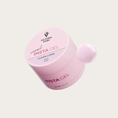 Victoria Vynn Insta Gel Clean Look 02, gel constructor rosa translúcido