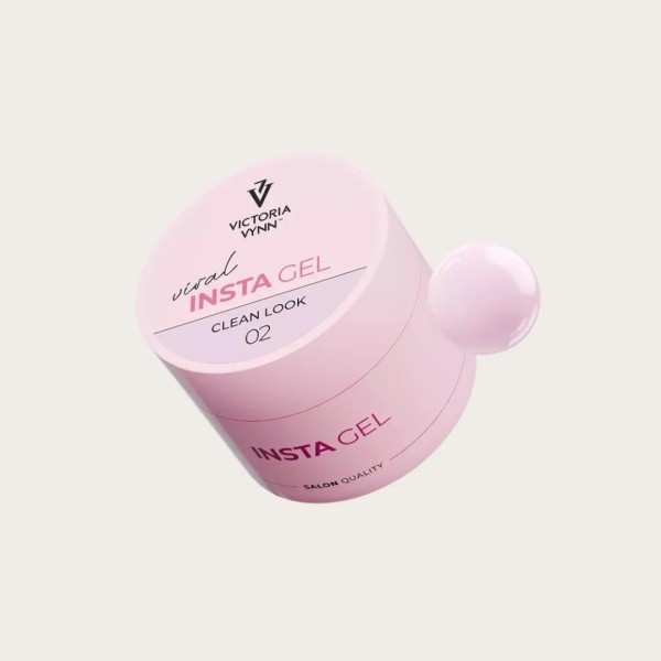 Victoria Vynn Insta Gel Clean Look 02, gel constructor rosa translúcido